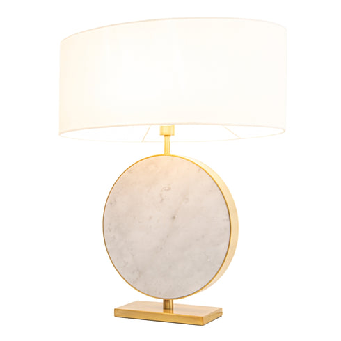 Valentino Antique Brass Finish Table Lamp