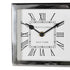 Chrome World Table Clock