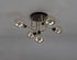 Delian Flush Ceiling 5 Light