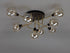 Delian Flush Ceiling 9 Light