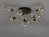 Delian Flush Ceiling 9 Light