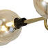 Delian Flush Ceiling 9 Light