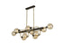 Delian Fixed Pendant Ceiling 10 Light