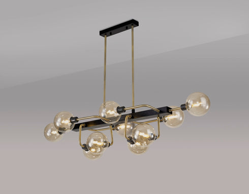Delian Fixed Pendant Ceiling 10 Light
