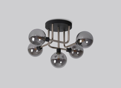 Delian Flush Ceiling 5 Light