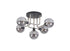 Delian Flush Ceiling 5 Light
