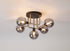 Delian Flush Ceiling 5 Light