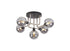 Delian Flush Ceiling 5 Light
