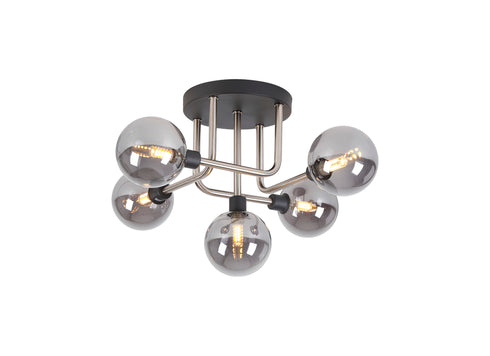 Delian Flush Ceiling 5 Light