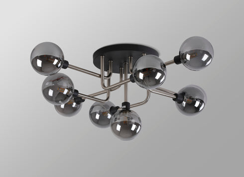Delian Flush Ceiling 9 Light