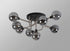 Delian Flush Ceiling 9 Light