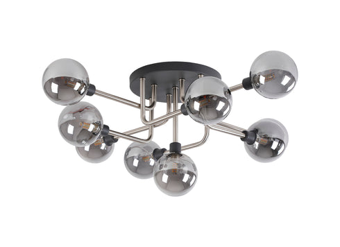 Delian Flush Ceiling 9 Light