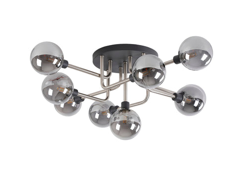 Delian Flush Ceiling 9 Light