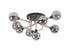 Delian Flush Ceiling 9 Light
