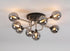 Delian Flush Ceiling 9 Light