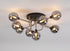 Delian Flush Ceiling 9 Light