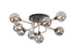 Delian Flush Ceiling 9 Light
