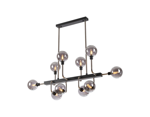 Delian Fixed Pendant Ceiling 10 Light