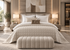 Patrice Cream Bedspread 3 Piece Set