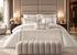 Grazia Cream Duvet & Bedspread 7 Piece Set