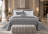 Patrice Grey Bedspread 3 Piece Set