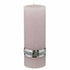 Pink Pillar Candle