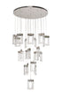 Edison Pendant 21 Light Polished Chrome 5m
