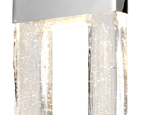 Edison Pendant 1 Light Polished Chrome 2m