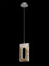 Edison Pendant 1 Light Polished Chrome 2m