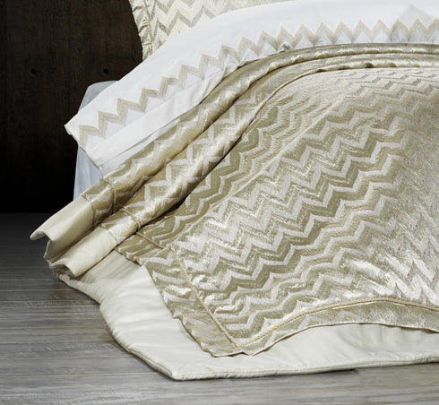 Elena Cream Bedspread 4 Piece Set
