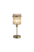 Swiss 1 Light Table Lamp - Gold & Champagne