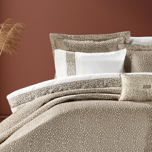 Emilia Beige Duvet Set
