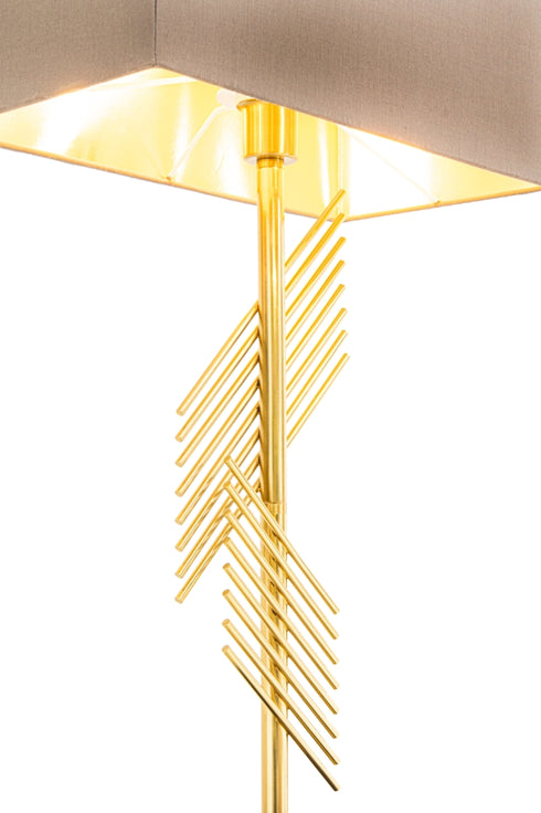 Orla Brushed Brass Table Lamp