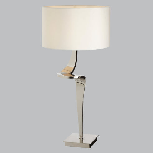 Fern Nickle Table Lamp