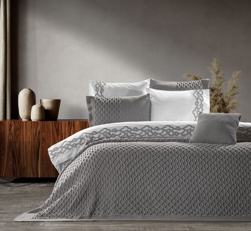 Ariah Grey Duvet Set