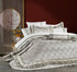 Dolly Grey Bedspread 4 Piece Set