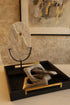 Ivory Marble Link Ornament