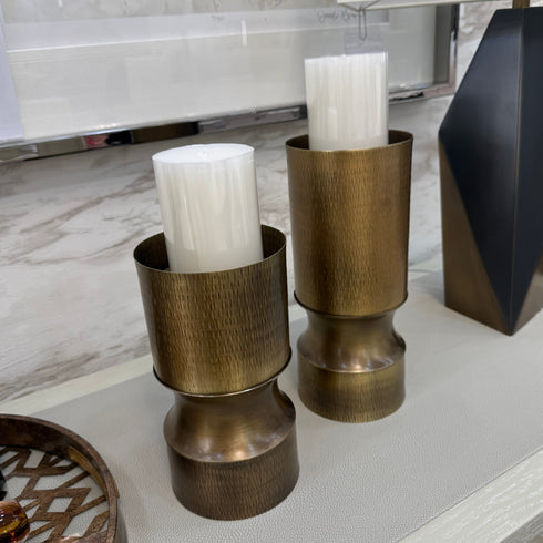 White Pillar Candle