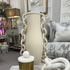 Ivory Slimline Chain Neck Vase