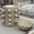 Cream Bobble Bowl