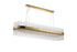 Kade Pendant Oblong Brass - Clear Glass