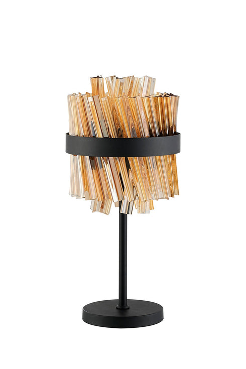 Kade Table Lamp 6 Light - Satin Black