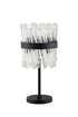 Kade Table Lamp 6 Light - Satin Black