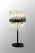 Kade Table Lamp 6 Light - Satin Black