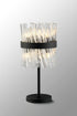 Kade Table Lamp 6 Light - Satin Black