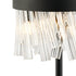 Kade Table Lamp 6 Light - Satin Black