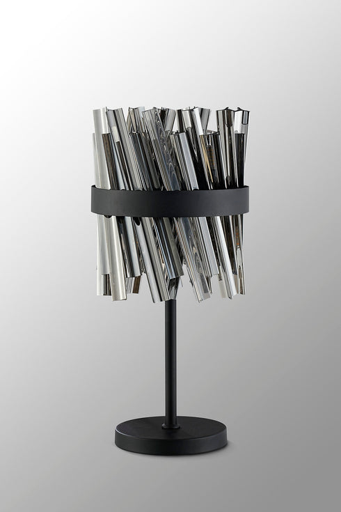 Kade Table Lamp 6 Light - Satin Black