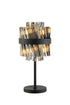 Kade Table Lamp 6 Light - Satin Black