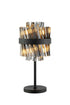 Kade Table Lamp 6 Light - Satin Black