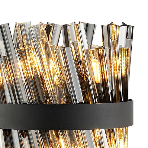 Kade Table Lamp 6 Light - Satin Black